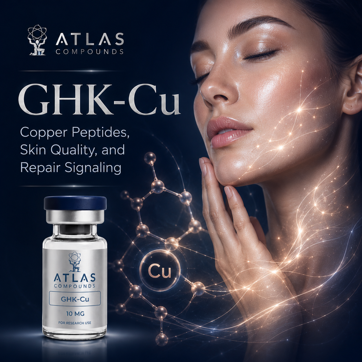 GHK-Cu and the Glow Category: Copper Peptides, Skin Quality, and Repair Signaling