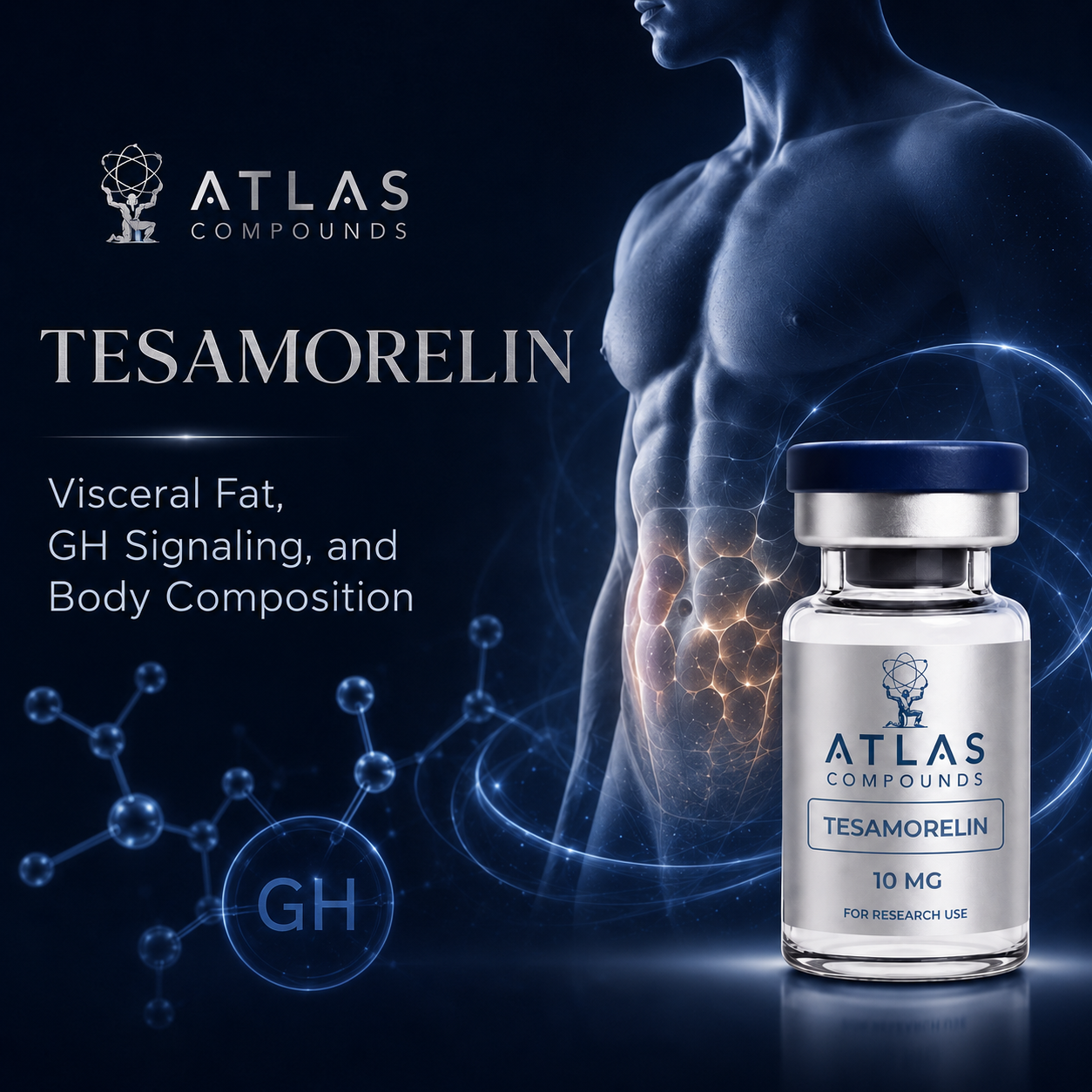 Tesamorelin Spotlight: Visceral Fat, GH Signaling, and Body Composition